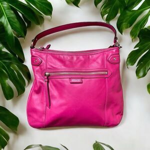 COACH Fuchsia Pink Shoulder Bag Purse